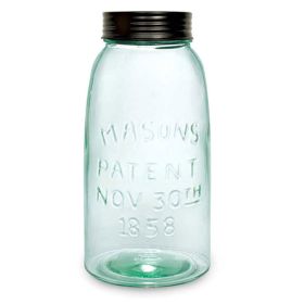 Half Gallon Mason Jar With Lid