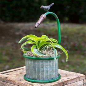 Garden Hose Small Round Planter