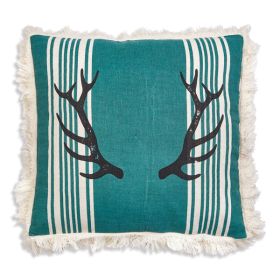 Antler Throw Pillow