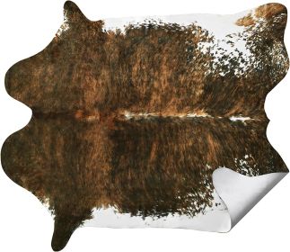 Cowhide Carpet Cow Print Rug American Style for Bedroom Living Room Cute Animal Printed Carpet Faux Cowhide Rugs for Home Decor (Color: LE1-13, size: 110x70cm 2.3x3.6 ft)